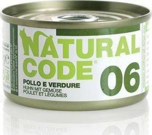 Natural Code NATURAL CODE KOT 06 KURCZAK/WARZYWA 85G PUSZ.5345 1