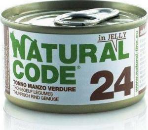 Natural Code NATURAL CODE KOT 24 TUNCZYK/WOLOWINA/WARZYWA GAL.85G PUSZ.5324 1