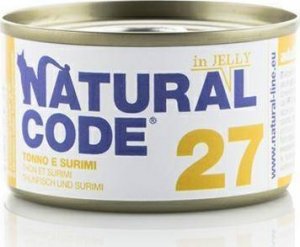 Natural Code NATURAL CODE KOT 27 TUNCZYK/SURIMI GAL.85G PUSZ.5327 1