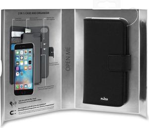 Puro Etui 2w1 iPhone 7 Plus czarne (IPC755BOOKC3BLK) 3
