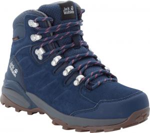Buty trekkingowe damskie Jack Wolfskin Refugio Texapore Mid granatowe r. 39.5 2