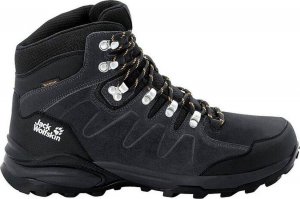 Buty trekkingowe męskie Jack Wolfskin Buty trekkingowe męskie REFUGIO TEXAPORE MID M phantom / burly yellow XT r. 45 (4049841-6357) 3