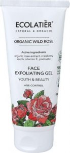 Ecolatier  Żel do mycia twarzy Organic Wild Rose cera dojrzała 100ml 1