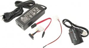 PremiumCord PremiumCord USB 2.0 - IDE + SATA adapter s kabelem a pridavnym zdrojem - 296010320999 1