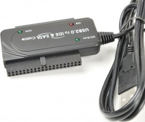 PremiumCord PremiumCord USB 2.0 - IDE + SATA adapter s kabelem a pridavnym zdrojem - 296010320999 12