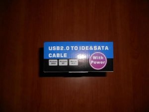 PremiumCord PremiumCord USB 2.0 - IDE + SATA adapter s kabelem a pridavnym zdrojem - 296010320999 6