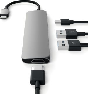 Stacja/replikator Satechi Multiport Slim Dock USB-C (ST-CMAM) 4