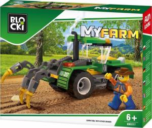 Blocki Klocki Blocki MyFarm Traktor z pługiem 85 el. 1
