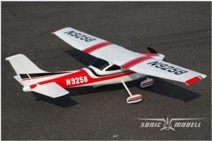 Samolot zdalnie sterowany Sonic-Modell Cessna 182 SkyLane V1 2.4GHz RTF (rozpiętość 140cm, klasa 500, silnik bezszczotkowy, regulator 30A) (SM/3356) 3