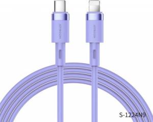 Kabel USB Joyroom USB-C - Lightning 1.2 m Fioletowy (FD-2294-6941237130662) 1