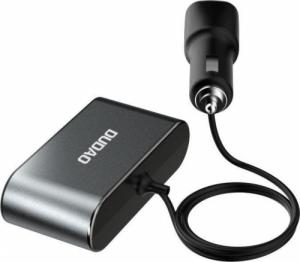 Ładowarka Baseus Ładowarka samochodowa Dudao 2x USB / 3x rozdzielacz gniazda zapalniczki czarny 2