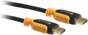 Kabel Libox HDMI - HDMI 1.5m żółty (LB0056-1,5) 1
