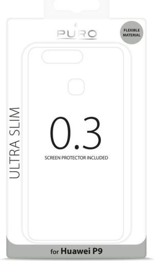 Puro UltraSlim 0.3 Cover + folia na ekran do Huawei P9 (HWP903TR) 5