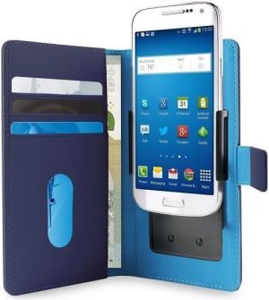 Puro Uniwersalne etuo do smartfonów z wyświetlaczem 5.1", niebieski (UNIWALLET3BLUEXL) 1