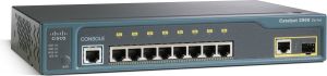 Switch Cisco Catalyst 2960 8x 10/100, 1x 10/100/1000/SFP LAN Base Image (WS-C2960-8TC-L) 1