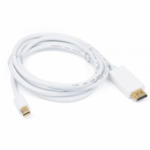 Kabel Mcab DisplayPort Mini - HDMI 1m biały (7003605) 1
