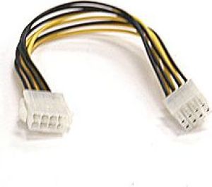 SuperMicro PCIe 8-pin - PCIe 8-pin, 0.3m, Żółty (CBL-PWEX-0665) 1