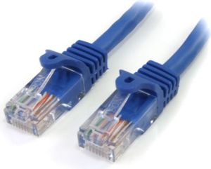 StarTech RJ-45/RJ-45 kat.5e U/UTP Niebieski 5m (45PAT5MBL) 1