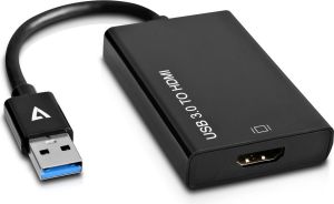 Adapter USB V7 USB-A - HDMI Czarny (V7U3.0HDMI-BLK-1E) 1