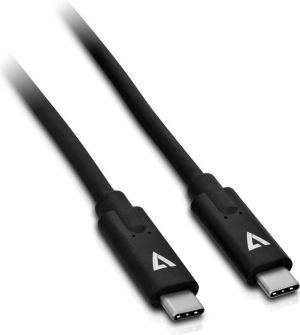 Kabel USB V7 USB-C - USB-C 1 m Czarny (V7UCC-1M-BLK-1E) 1