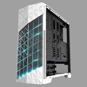 Obudowa Azza Onyx 260 (Wh/Win-Glas/RGB) 4