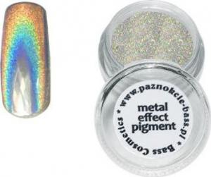 Bass Cosmetics Pigment holograficzny / holo - 2 - srebrny gruboziarnisty / Bass Cosmetics 1