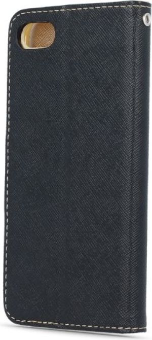 GreenGo Pokrowiec Smart Fancy do Samsung J3 2016 J320 czarno-złoty (GSM022761) 2