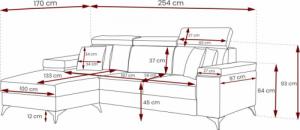 Ravio Narożnik Rubi 5