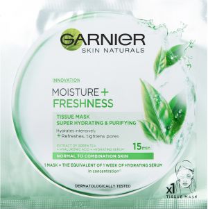 Garnier Skin Naturals Moisture+ Freshness oczyszczająca maseczka do twarzy 32g 1