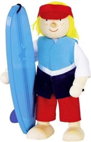Goki Elastyczna laleczka Family Collection, Surfer (51628) 1