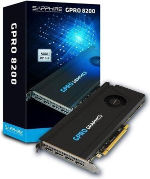 Karta graficzna Sapphire Radeon GPRO 8200 8GB GDDR5 (256 Bit) 4xDP, BOX (32261-00-20G) 1