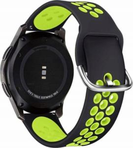 Tech-Protect Pasek Softband do Galaxy Watch 3 45mm Black/Lime 1