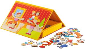 Sevi Magnetyczna książka, Cyrk, 45 el. (82844) 2