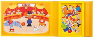 Sevi Magnetyczna książka, Cyrk, 45 el. (82844) 3
