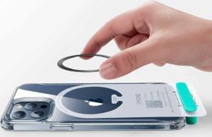 ESR Blaszki Magnetyczne ESR Halolock Magsafe Black & Silver 2