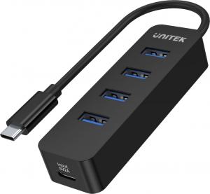 HUB USB Unitek 4x USB-A 3.1 Gen1 (H1117B) 1