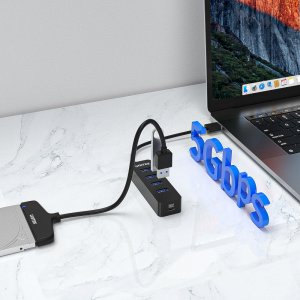 HUB USB Unitek 4x USB-A 3.1 Gen1 (H1117A) 7