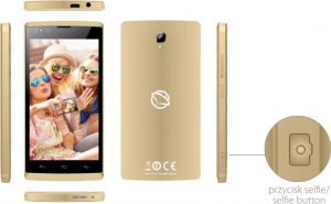 Smartfon Manta 8 GB Dual SIM Złoty  (MSP94501) 2