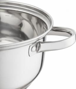 Florina Garnek nierdzewny z pokrywką na indukcję i gaz Florina Maestro 1,6 l 3