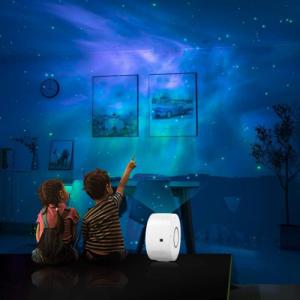 Braders Lampka Nocna Projektor Gwiezdnego Nieba Kosmosu + Pilot 10