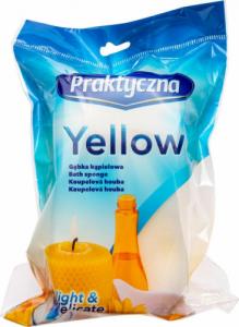 Praktyczna Gąbka kąpielowa praktyczna yellow 1