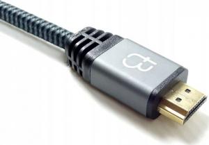 Kabel Tradebit HDMI - HDMI 3m srebrny 2