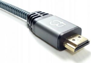 Kabel Tradebit HDMI - HDMI 3m srebrny 3