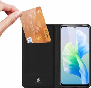 Dux Ducis Dux Ducis Skin Pro kabura etui pokrowiec z klapką Vivo V23e czarny 2