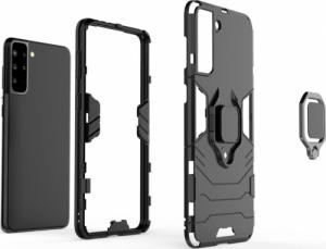 Wozinsky Ring Armor pancerne hybrydowe etui pokrowiec + magnetyczny uchwyt Samsung Galaxy S22+ (S22 Plus) czarny 3