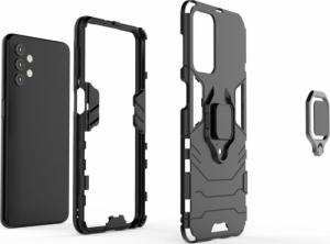 Wozinsky Ring Armor pancerne hybrydowe etui pokrowiec + magnetyczny uchwyt Samsung Galaxy A13 5G czarny 3