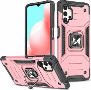 Wozinsky Wozinsky Ring Armor pancerne hybrydowe etui pokrowiec + magnetyczny uchwyt Samsung Galaxy A73 złoty 1