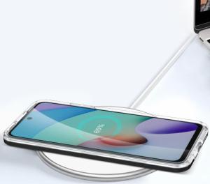 Hurtel Clear 3in1 etui do Xiaomi Redmi 10 żelowy pokrowiec z ramką czarny 6