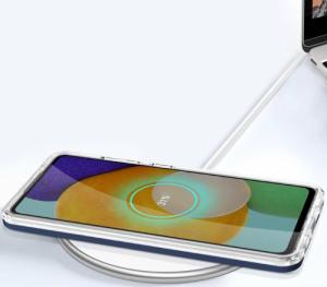 Hurtel Etui Clear 3in1 etui do Samsung Galaxy A53 5G żelowy pokrowiec z ramką niebieski 7