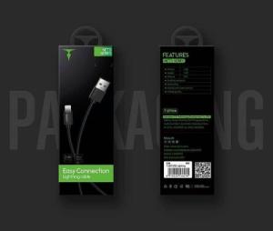 Kabel USB T-Phox USB-A - microUSB 1.2 m Czarny (AKC007221) 2
